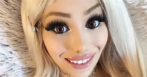 living barbie says she s too hot to work after spending £135k on