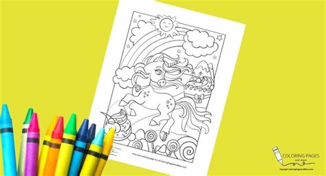 candy land unicorn coloring page coloring pages