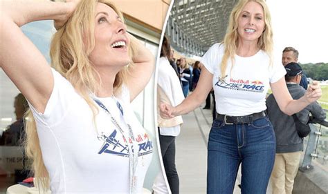 Carol Vorderman Shows Off Her Curves In Skintight Jeans Before Getting