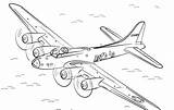 Fortress Flying Bomber Samolot Bombowiec Kolorowanka Dibujo Lancaster Plane Druku Stealth Samolotu Aviones Ausmalbilder Aerei Flugzeuge Kolorowania Drukowanka sketch template