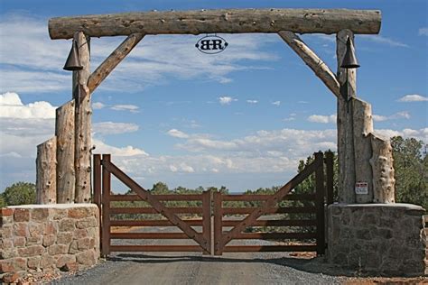 pin  sherri jensen    home ranch gates ranch entrance ideas farm gate