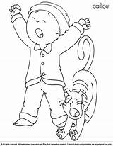 Coloring Caillou Pages Printable Cat Sarah 900px Xcolorings Bunch Dates Parties Sheets Whole Birthday Play Them Print Use These Great sketch template