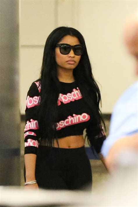 Nicki Minaj Nickiminaj Wears Eye Popping Outfit At Lax