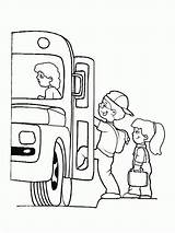 Autobus Colorir Escola Dessin Autocar Scolaire sketch template