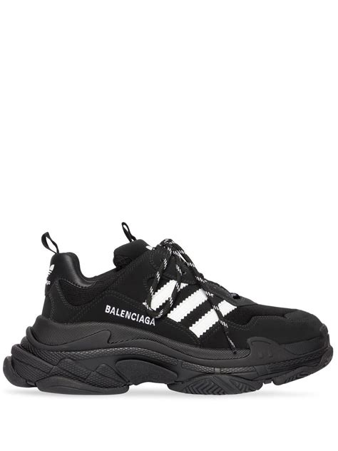 balenciaga  adidas triple  sneakers farfetch