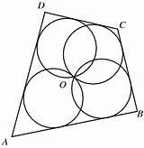 Cyclic Quadrilateral Circles Four Mathworld Wolfram Honsberger Intersect Equal Place They So sketch template