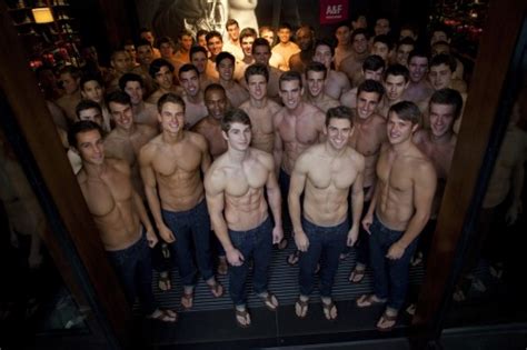 aandf hollister to celebrate black friday with hot shirtless guys