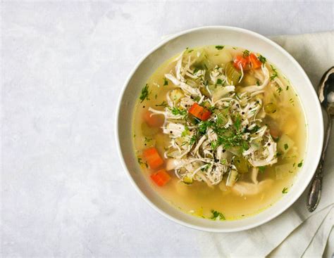 classic chicken vegetable soup recipe prepdishcom