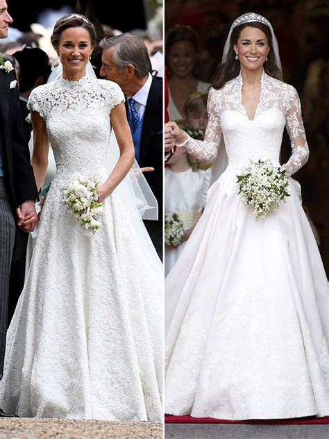Pippa Middleton Vs Kate Middleton Whose Stunning Wedding Gown Did You