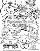 Dvd Coloring Pages Strawberry Shortcake Getcolorings Sheets Choose Board sketch template