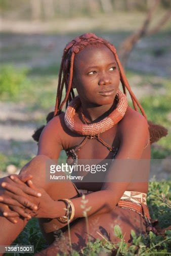 Himba Woman The Himba Are Seminomadic Pastoralists Who Inhabit The