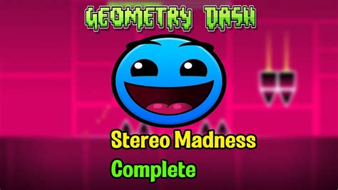 Mrsteveyt и Geometry Dash геометри даш Stereo Madness Complete
