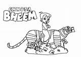 Bheem Chota Coloring Pages Tiger Ride Back Print Printable Cartoon Netart Color Getdrawings sketch template