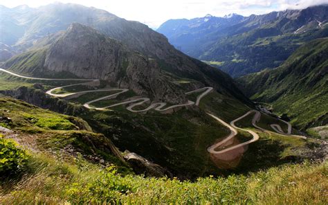 St Gotthard Pass Rico Rally European Road Trip