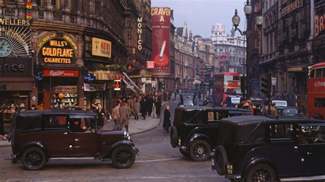 Kodachrome Street Vintage Classic Car London Wallpapers Hd