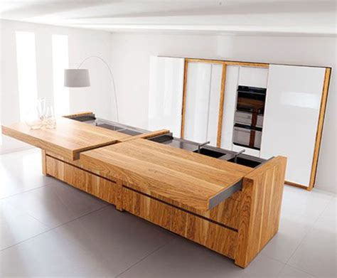 wood counter kitchen island bench modern kitchen island