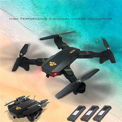 visuo xshw rc quadcopter wifi fpv foldable selfie drone mp  battery   rc helicopters