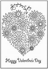 Walentynki Kartka Kolorowanka Valentinstag Malvorlagen Druku Druckbare Inspirierende Card Wydrukuj Malowankę Drukowanka sketch template