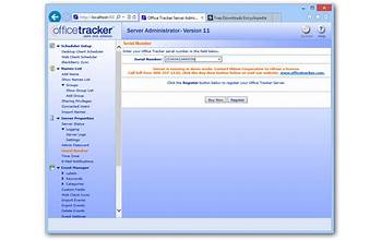 Office Tracker Scheduling Software screenshot #2