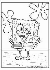 Spongebob Iheartcraftythings Colouring Sponge Kids Squarepants sketch template