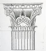 Corinthian Column Apollo Temple Drawing Greek Bassae Epicurius Sketch Capital Architecture Classical Drawings Orders Study Institute Paintingvalley Its Acanthus Roman sketch template