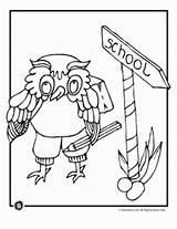 Owl Wise Coloring Pages Woo Kids sketch template