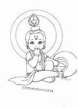 Krishna Bal Gopal Pic Drawing Sketch Radha Lord Paintings Search Google Indian sketch template