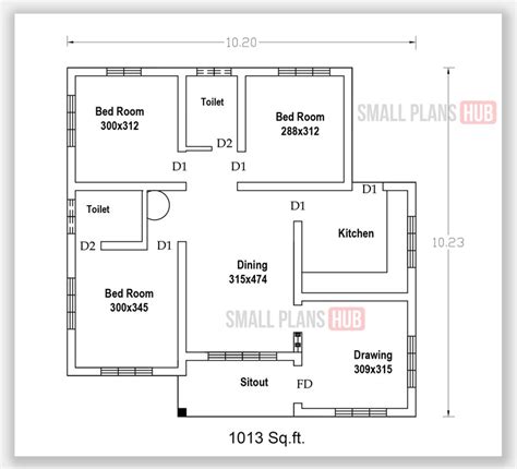 kerala style   budget  bedroom house plans   sqft