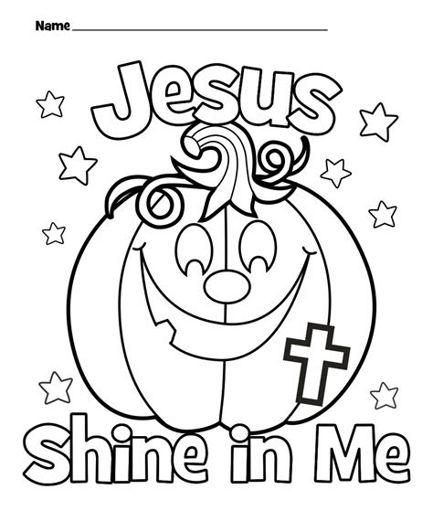 christian halloween coloring pages printable