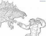 King Godzilla Peleando Imprimir Están sketch template