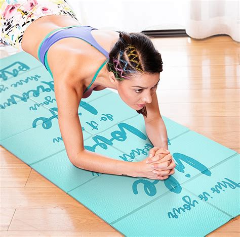 lightweight portable yogamat antislip pro yoga mats foldable pilates mats travel exercise home