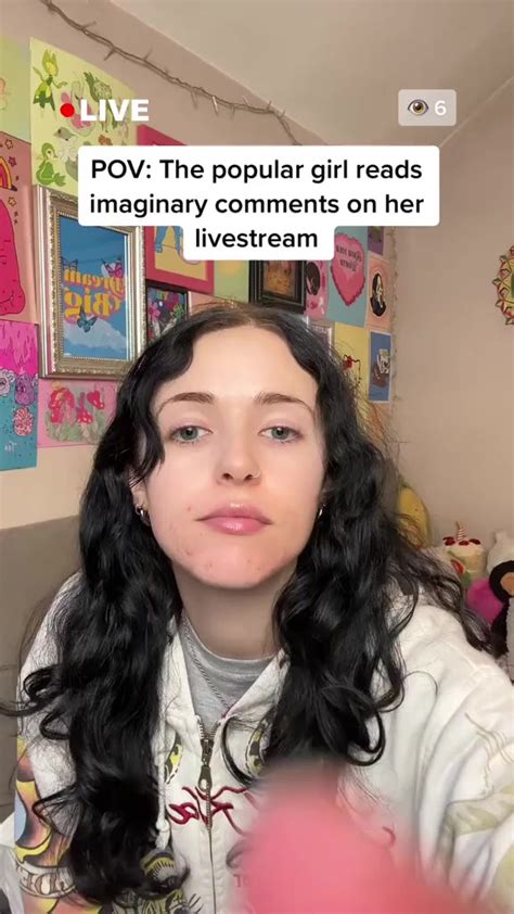 pov popular girl reads imaginary comments 😂 holly laing holly