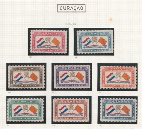 curacao  selectie luchtpostzegels nvph lp catawiki