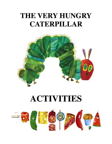 hungry caterpillar story printable sciencensa