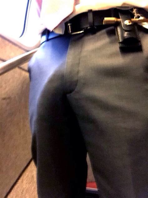 long hanging dick outline in his pants shaftly