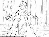 Elsa Coloring Queen Snow Fanpop Pages Frozen Color Colouring Princess Sheet Ice sketch template