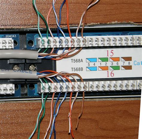 case     wiring   home network patch panel