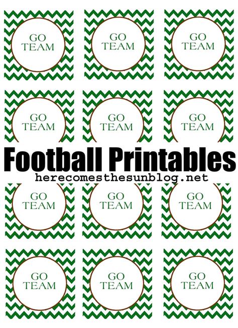 football party  printable  creatively inspired