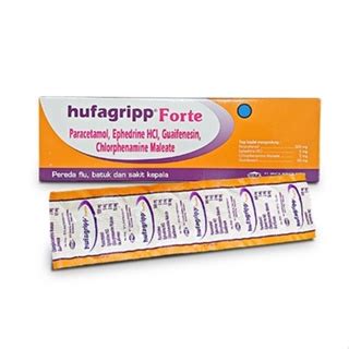 jual hufagrip forte  tablet obat demam pilek batuk dewasaobat batuk dewasapilek dewasa