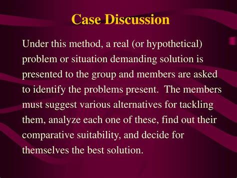 case study case discussion  case management powerpoint