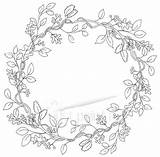 Wreath Coloring Pages Fall Wreaths Kit Drawing Leaf Flower Floral Flowers Embroidery Christmas Justpaintitblog Patterns Mixed Vine Vintage Hand Paint sketch template