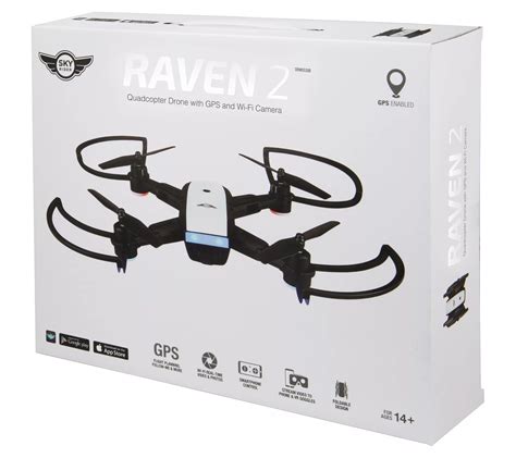 sky rider raven  foldable drone  gps wi ficamera qvccom