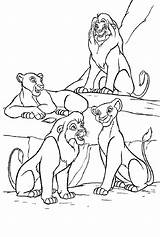 Lion King Coloring Pages Book Printable Disney Print Simba Drawings Color Characters Coloringhome sketch template