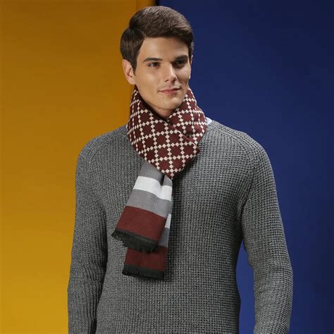 cashmere mens british winter scarves  autumn scarf men