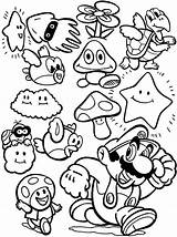 Mario Coloring Halloween Pages Brothers Super Printable Getcolorings Characters Print Supe Color sketch template