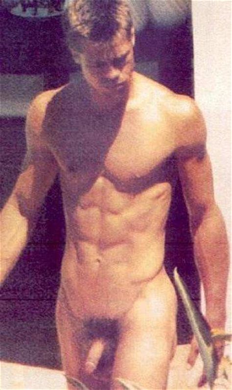 Brad Pitt Full Frontal Nudity Very Rare Picture 5