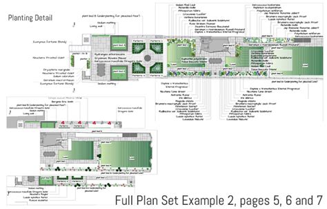 full plan set designs illustrated