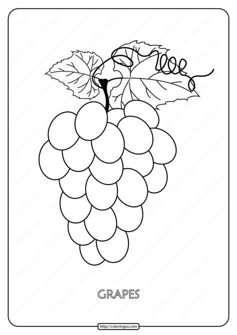 printable grape coloring pages elsiefvmays