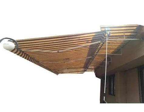 waterproof retractable awning  rs sq ft retractable awning  mumbai id