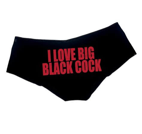 i love big black cock panties queen of spades panties black etsy